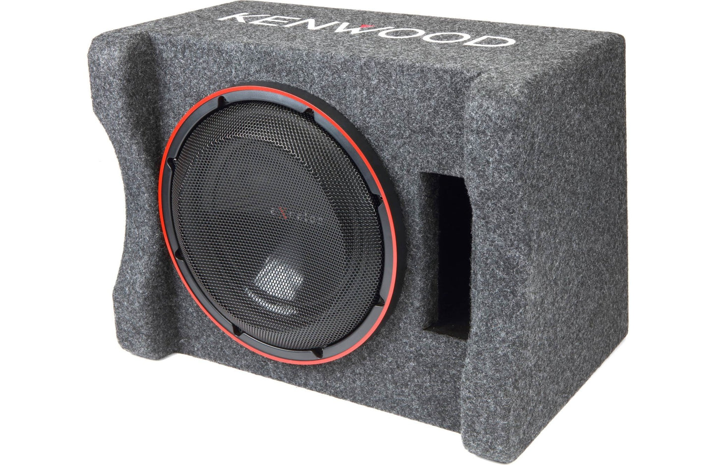 Kenwood Excelon P - XW1221SHP 12" Ported Enclosure with One 2 - ohm 12" Subwoofer - electronicsexpo.com - Car Subwoofers