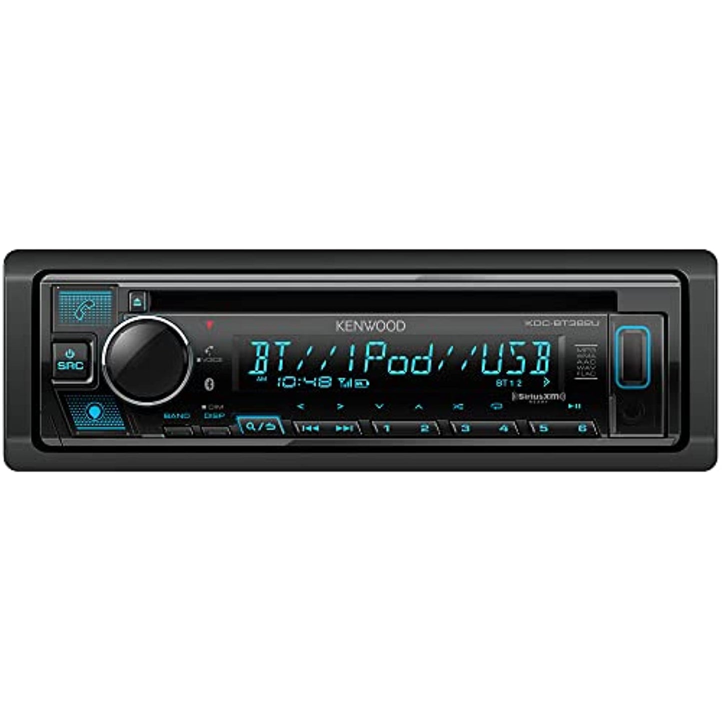 Kenwood KDC - BT382U CD Car Stereo Receiver (Open Box) - electronicsexpo.com - Car Stereo Receivers