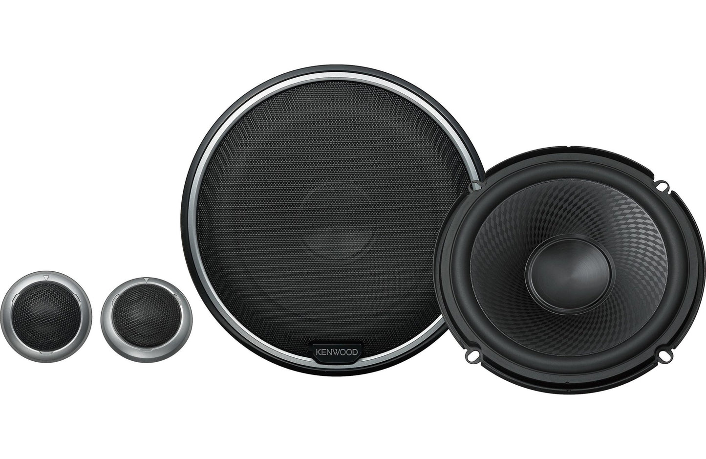 Kenwood KFC - P710PS Performance Series 6 - 1/2" Component Speaker System - electronicsexpo.com - Car Speakers