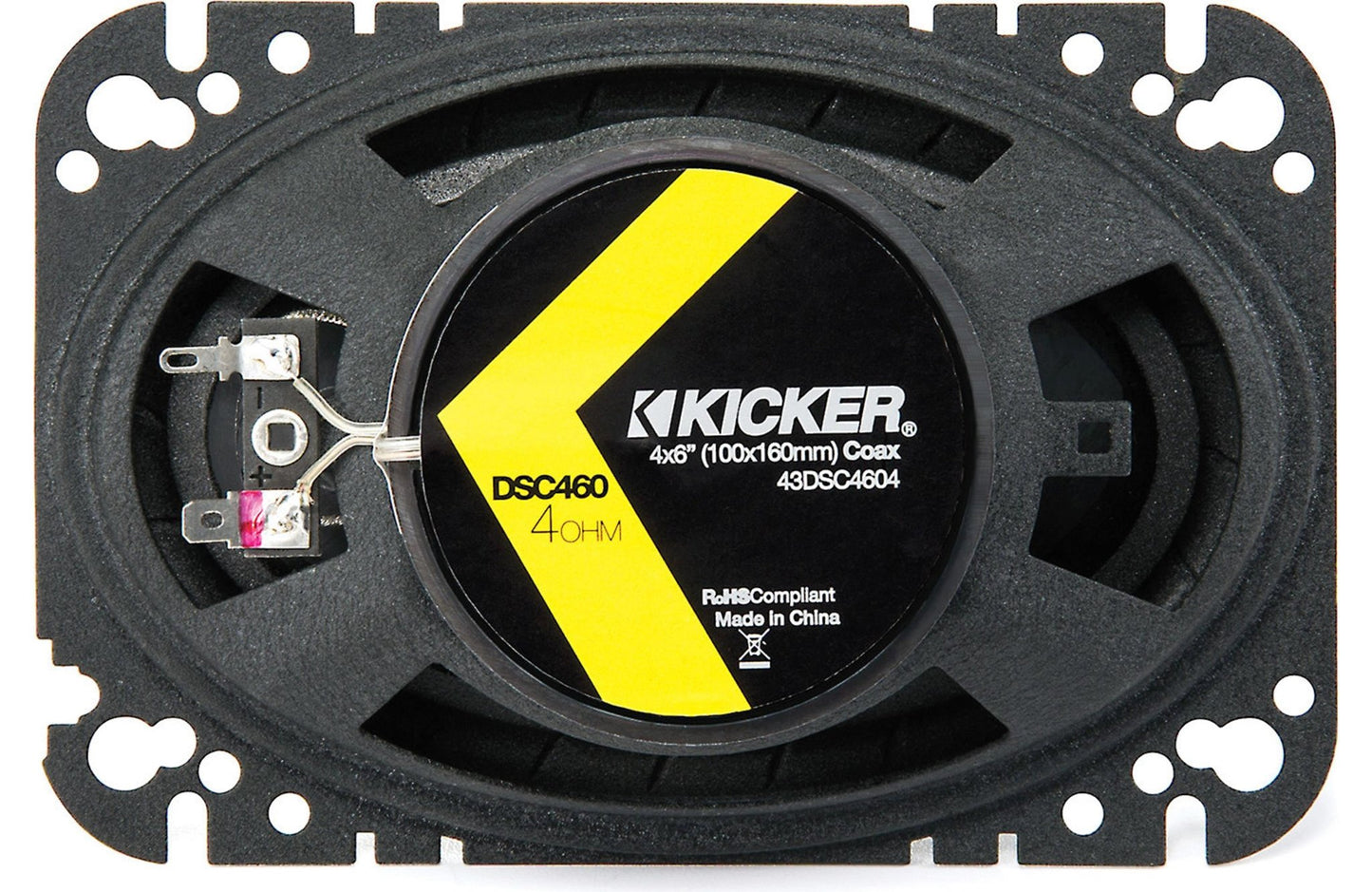 Kicker 43DSC4604 DS Series 4x6" 2 - Way Car Speakers (Pair) - electronicsexpo.com - Car Speakers