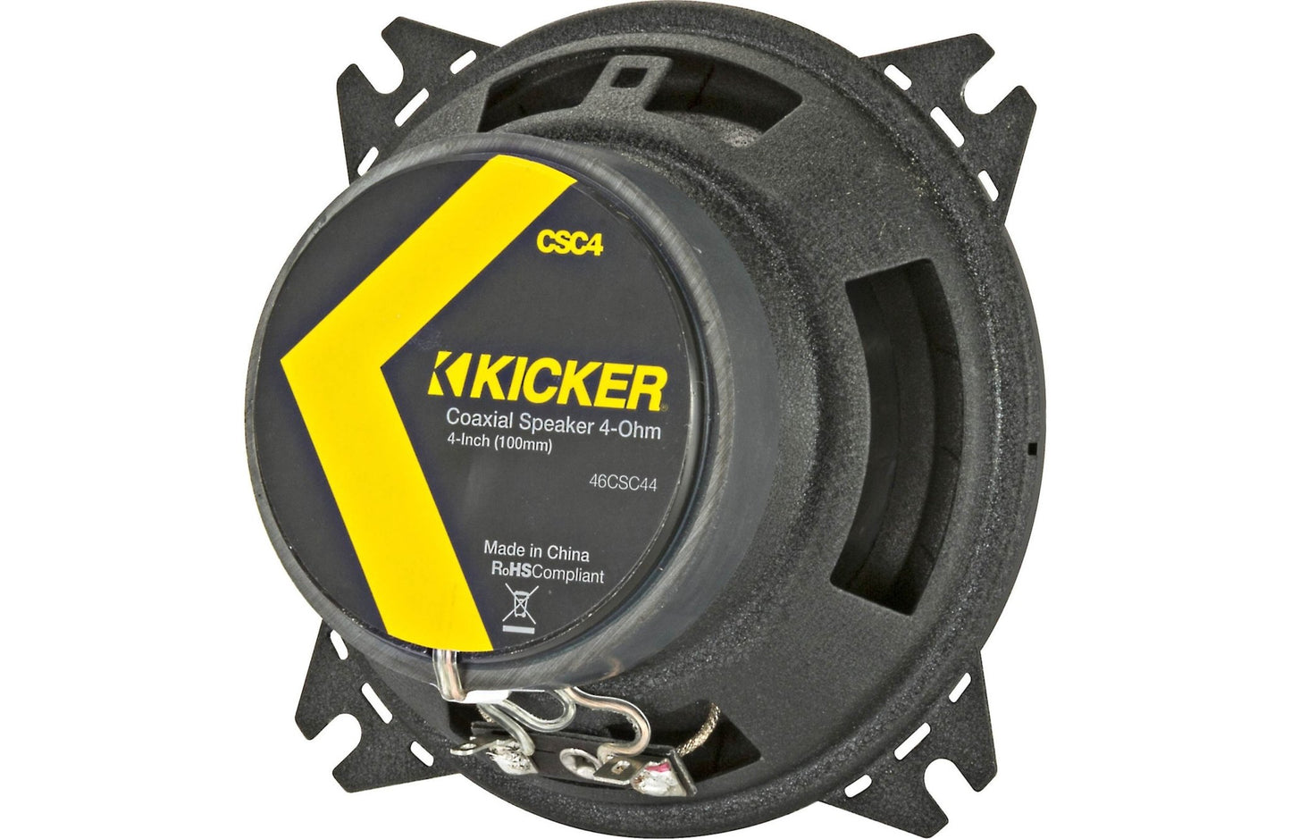 Kicker 46CSC44 CS Series 4" 2 - Way Car Speakers (Pair) - electronicsexpo.com - Car Speakers
