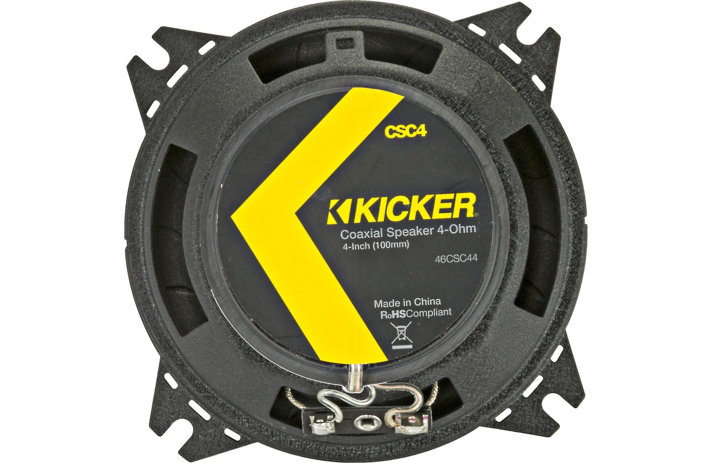 Kicker 46CSC44 CS Series 4" 2 - Way Car Speakers (Pair) - electronicsexpo.com - Car Speakers