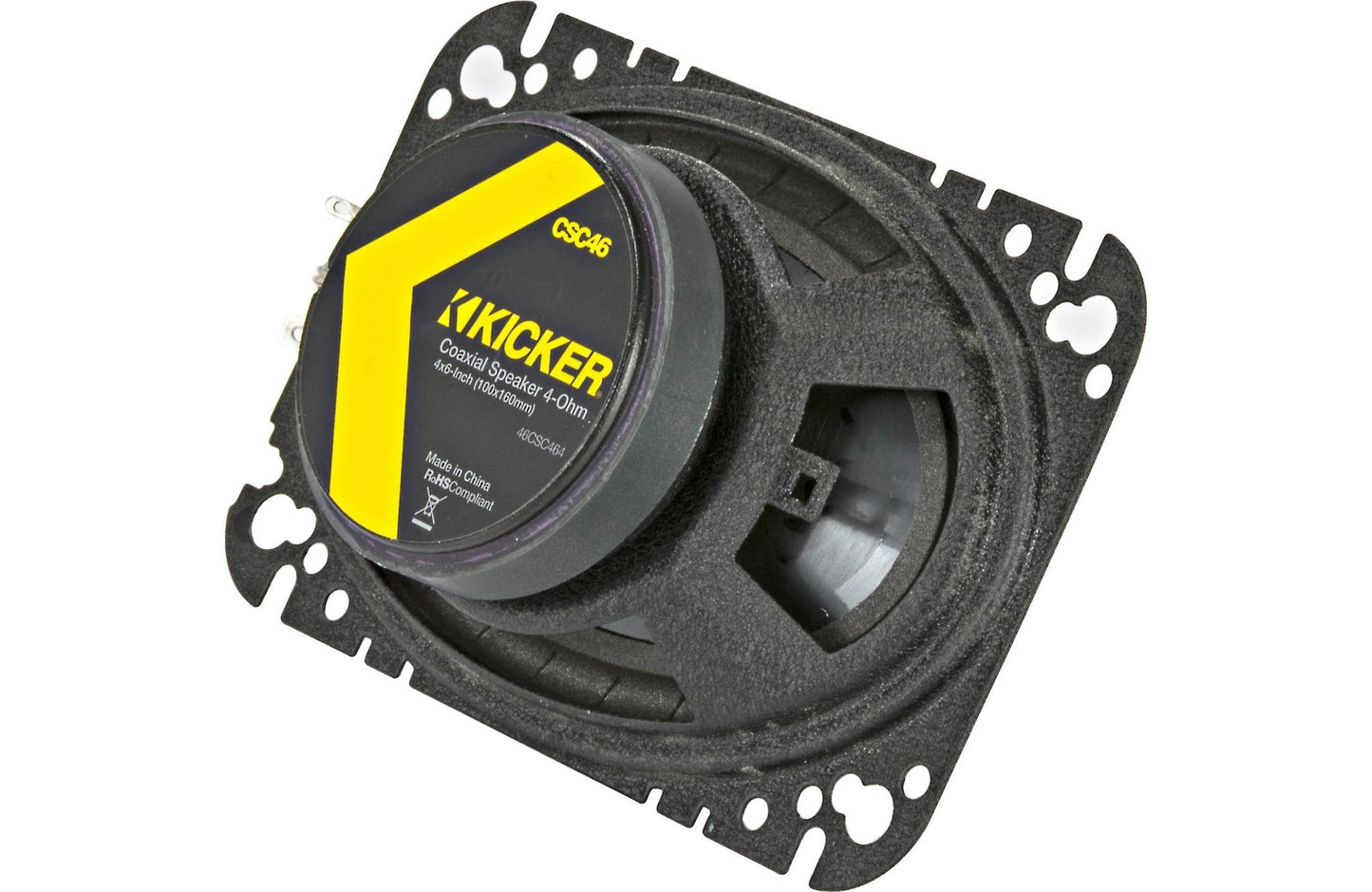 Kicker 46CSC464 CS Series 4x6" 2 - Way Car Speakers (Pair) - electronicsexpo.com - Car Speakers