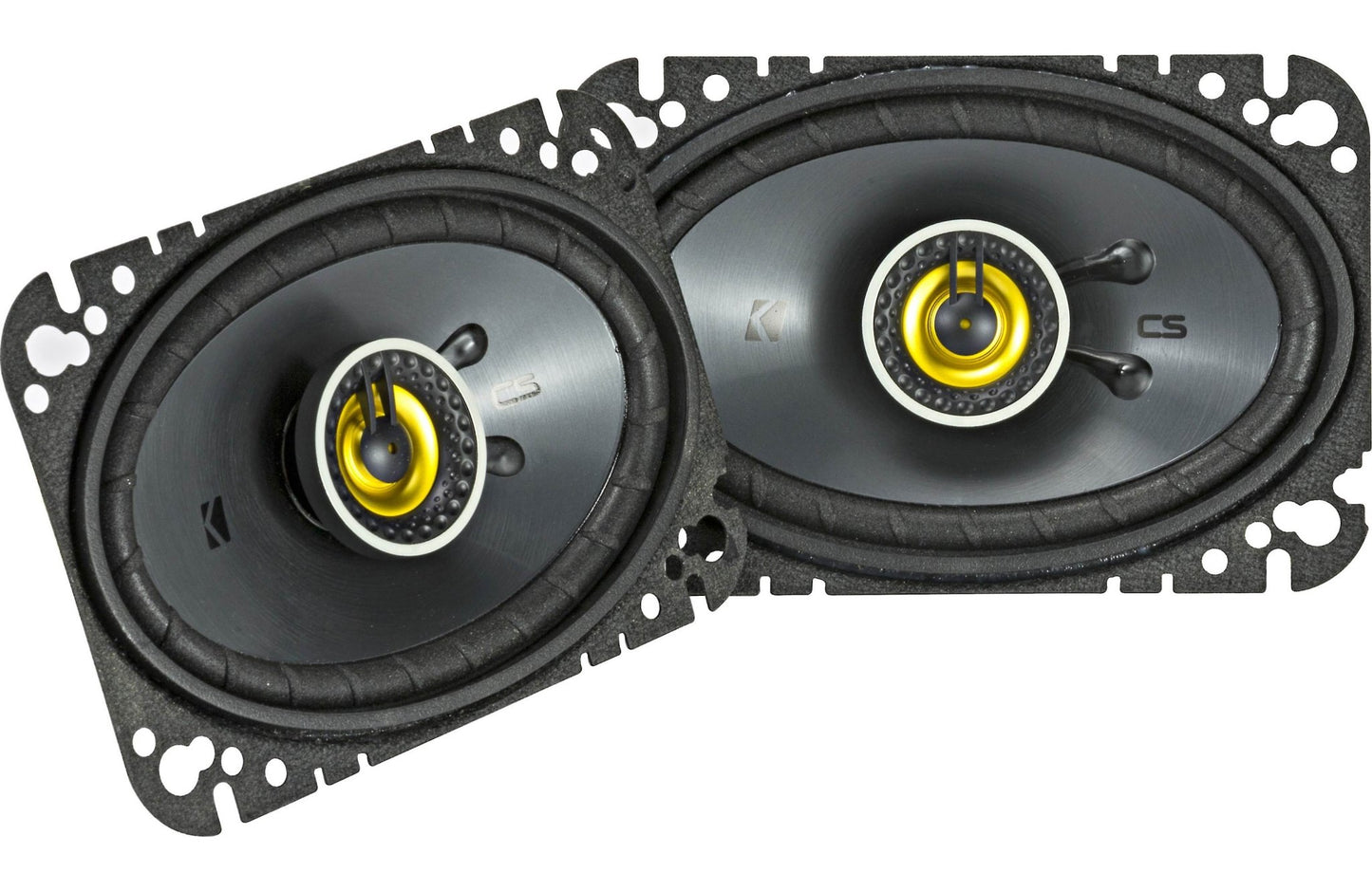 Kicker 46CSC464 CS Series 4x6" 2 - Way Car Speakers (Pair) - electronicsexpo.com - Car Speakers