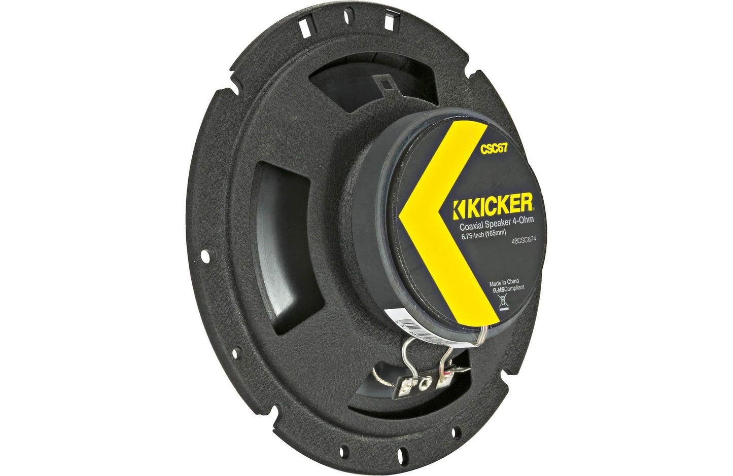 Kicker 46CSC674 CS Series 6 - 3/4" 2 - Way Car Speakers (Pair) - electronicsexpo.com - Car Speakers