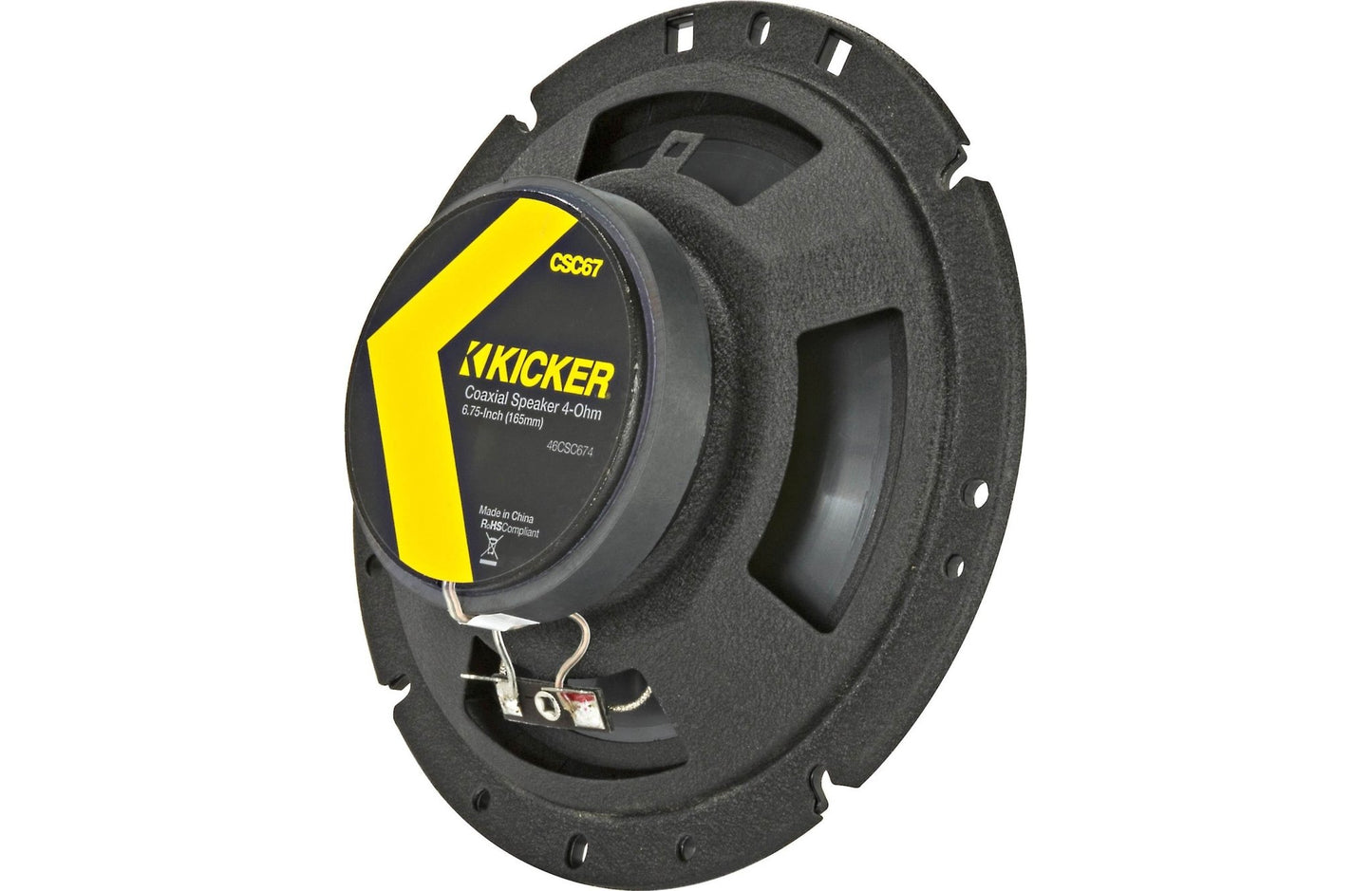 Kicker 46CSC674 CS Series 6 - 3/4" 2 - Way Car Speakers (Pair) - electronicsexpo.com - Car Speakers