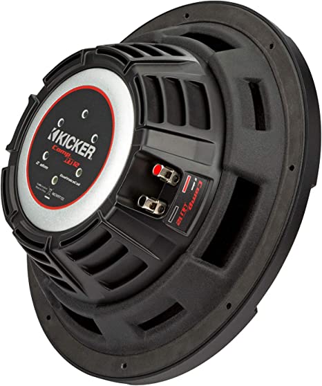 Kicker 48CWRT122 CompRT Series Shallow - Mount 12" Subwoofer Dual 2 - ohm Voice Coils - electronicsexpo.com - Car Speakers