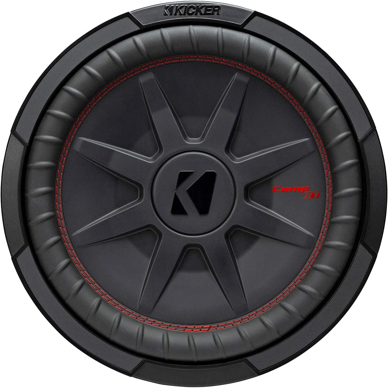 Kicker 48CWRT124 CompRT Series Shallow - Mount 12" Subwoofer Dual 4 - ohm Voice Coils - electronicsexpo.com - Car Speakers