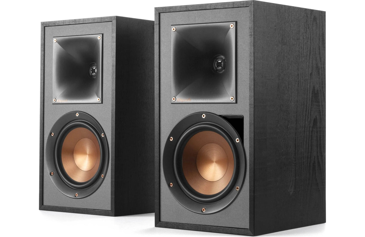 Klipsch R - 51PM Powered Bookshelf Speakers Pair (Certified Refurbished) - electronicsexpo.com - Bookshelf Speakers
