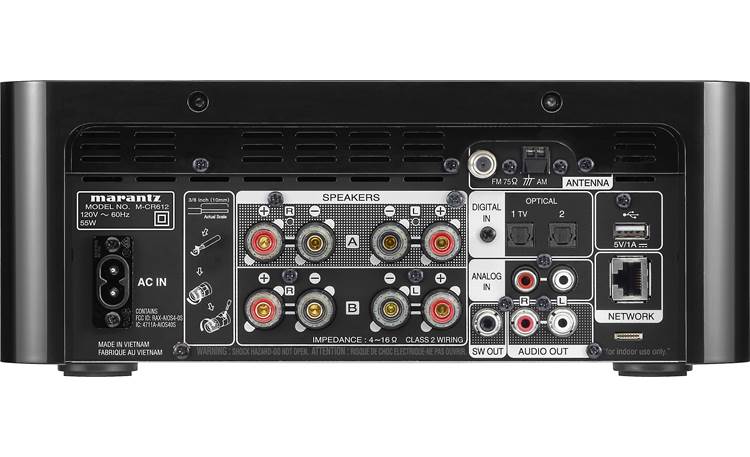 Marantz M - CR612 Network CD Receiver - electronicsexpo.com - Home Theater Receivers