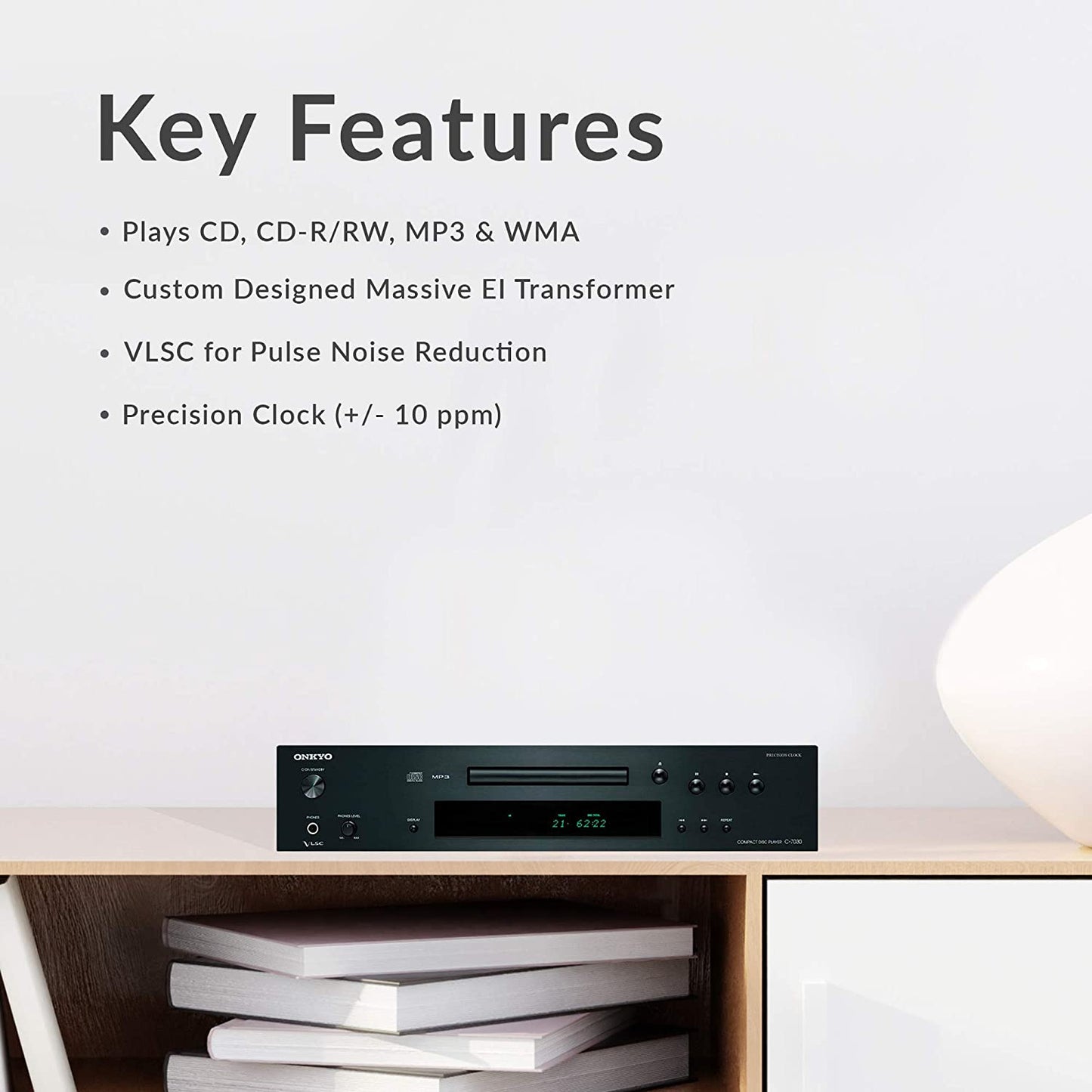 Onkyo C - 7030 Home Audio CD Player - electronicsexpo.com - CD Players
