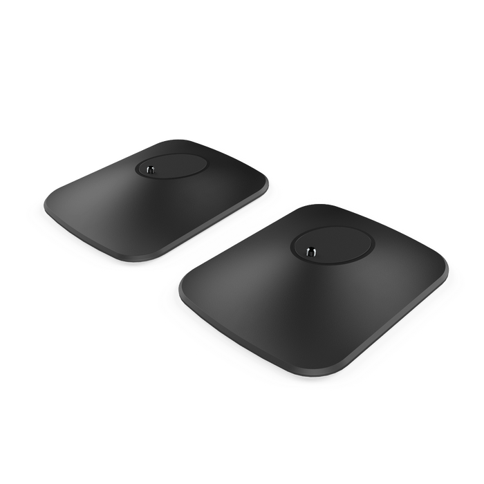 KEF P1 Black Desk Pad For LSX & LSX II Speakers (Pair) - Black - Speaker Accessories - electronicsexpo.com
