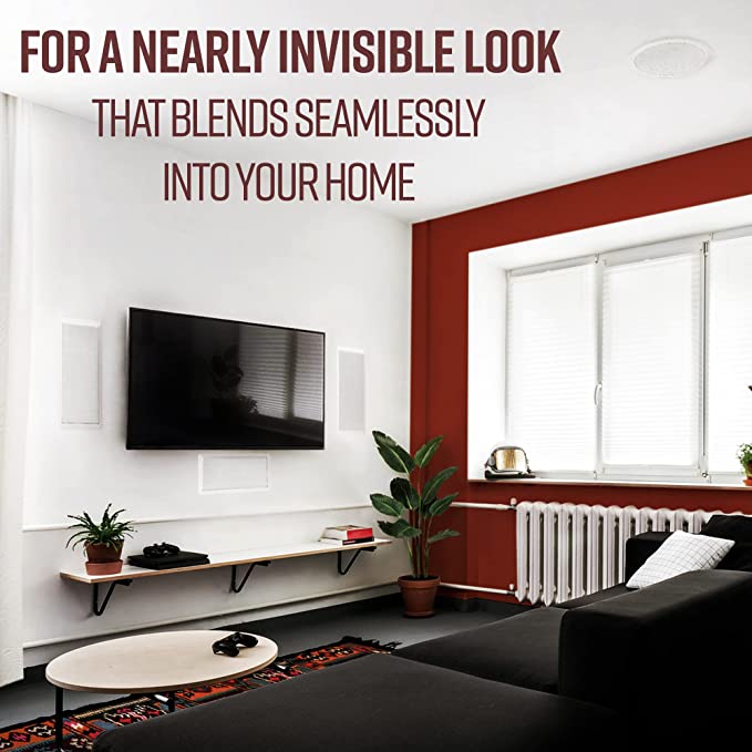 Polk Audio 255CRT In - Ceiling In - Wall Center Channel Speaker (Each) - electronicsexpo.com - In Ceiling In Wall Speakers