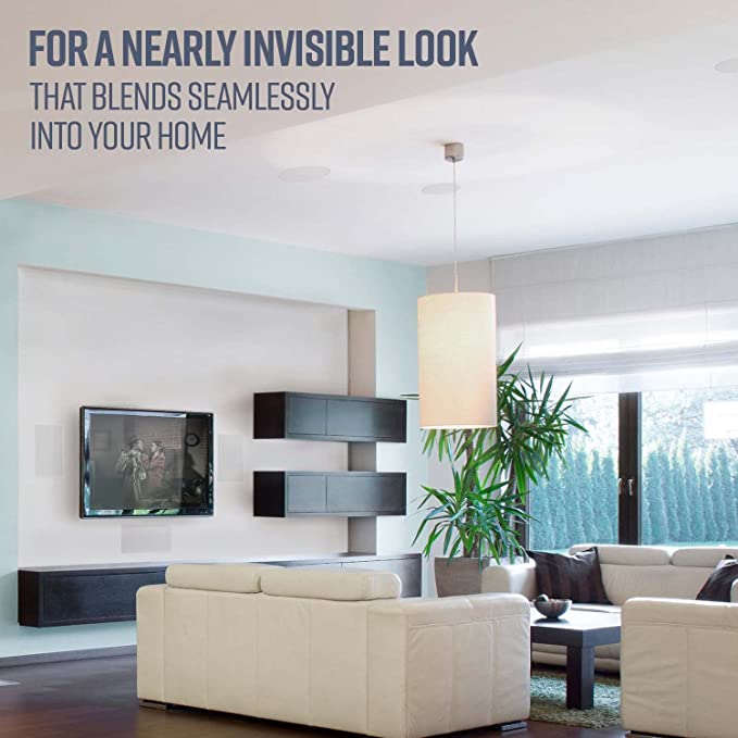 Polk Audio 255CRT In - Ceiling In - Wall Center Channel Speaker (Each) - electronicsexpo.com - In Ceiling In Wall Speakers