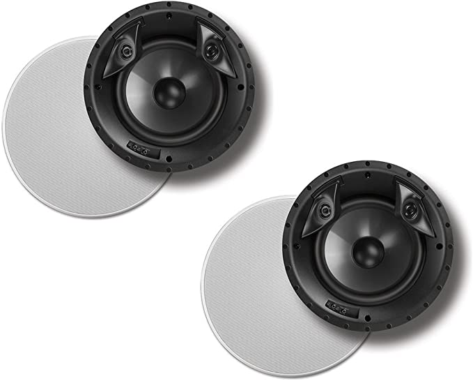 Polk Audio 80F/X - Ls High Performance In - Ceiling Surround Loudspeaker with Dual Tweeters and 8" Driver (Pair) - electronicsexpo.com - In Ceiling In Wall Speakers