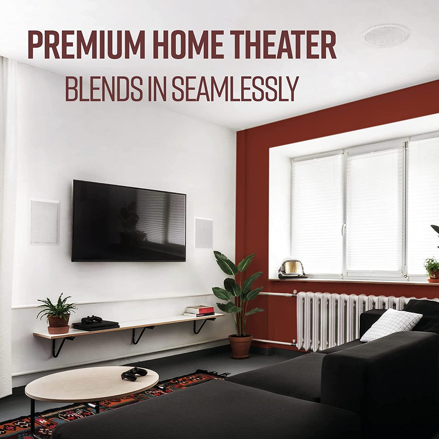 Polk Audio RC55i In - Wall Speakers (Pair) - electronicsexpo.com - In Ceiling In Wall Speakers