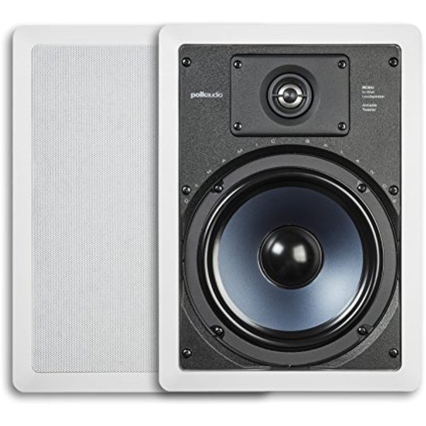 Polk Audio RC85i 2 - Way In - Wall Speakers (Pair/White) - electronicsexpo.com - In Ceiling In Wall Speakers