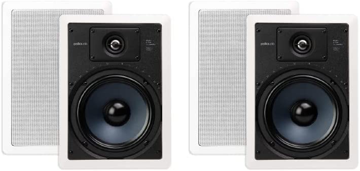 Polk Audio RC85i 8'' 2 - Way Premium In - Wall Speakers (4 Speaker Bundle) - electronicsexpo.com - In Ceiling In Wall Speakers