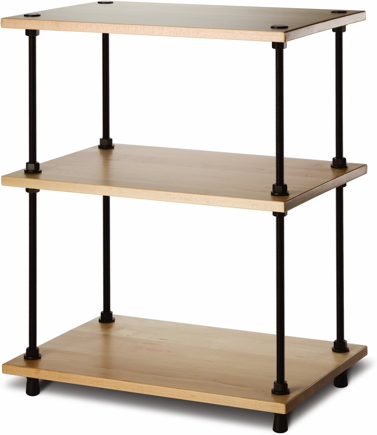 Salamander Designs A3/M Archetype 3 - Shelf Audio Stand (Maple) - electronicsexpo.com - Media Racks & Stands