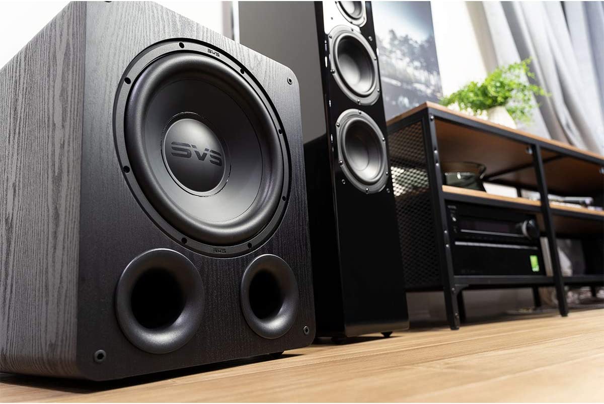 SVS PB - 1000 Pro 12" Ported Subwoofer Black Ash (Certified Refurbished) - electronicsexpo.com - Subwoofers