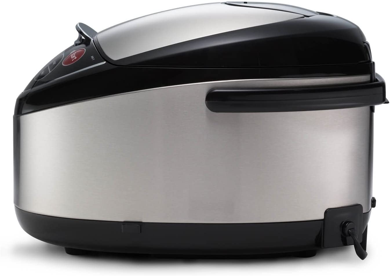 Tiger JAX - T18U - K 10 - Cup (Uncooked) Micom Rice Cooker with Food Steamer & Slow Cooker (Stainless Steel/Black) - electronicsexpo.com - Rice Cookers