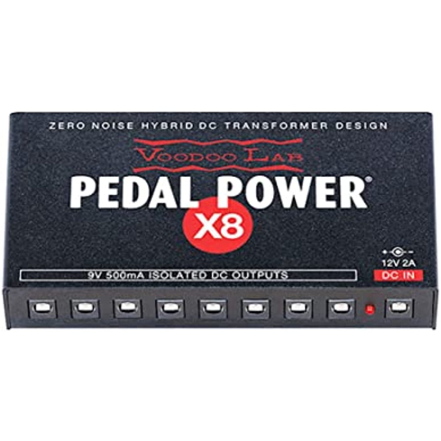 Voodoo Lab Pedal Power X8 High Current 8 - output Isolated Power Supply - electronicsexpo.com - Guitar Pedals