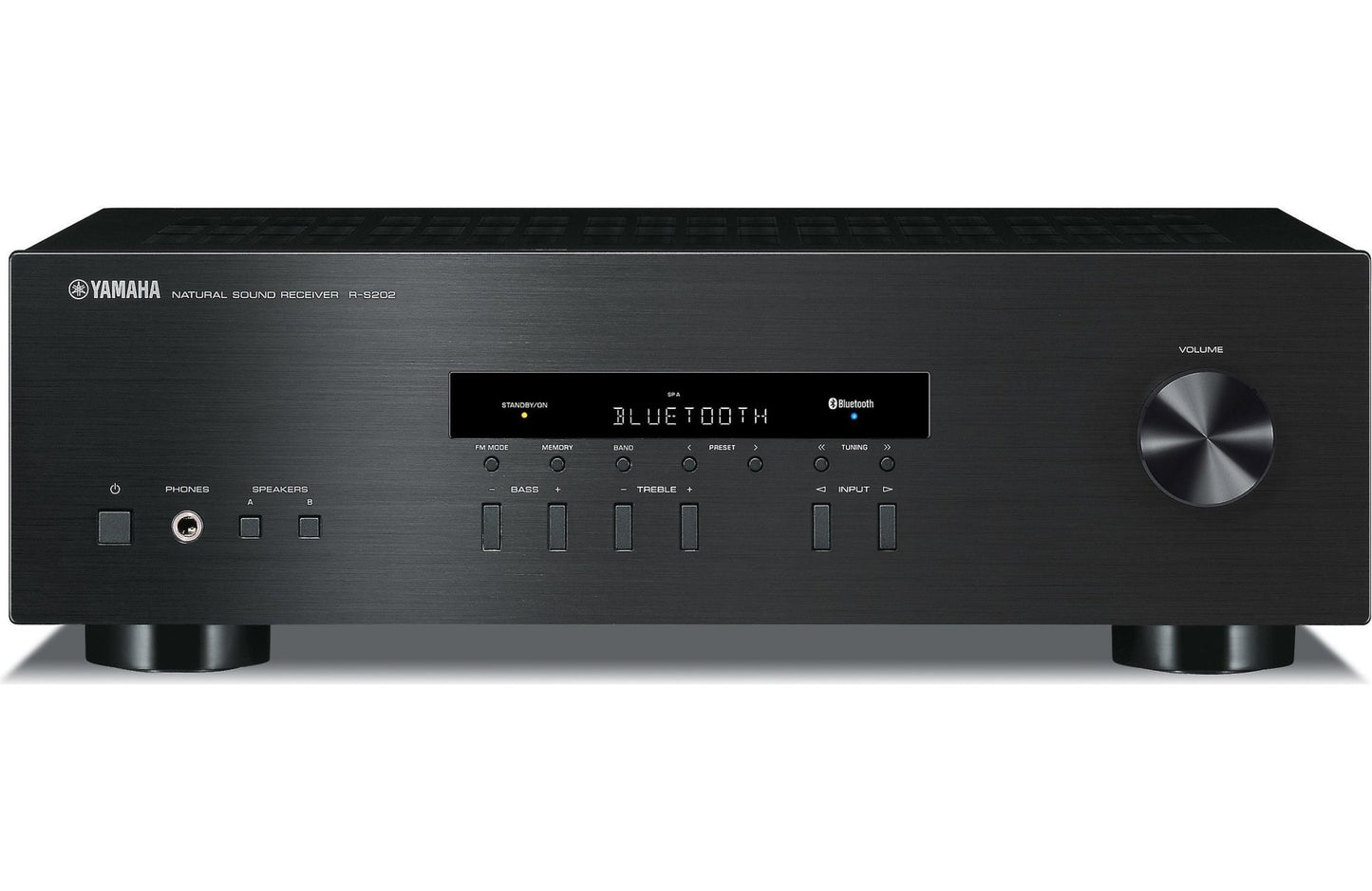 Yamaha R - S202 Stereo Receiver with Bluetooth (Certified Refurbished) - electronicsexpo.com - Home Theater Receivers