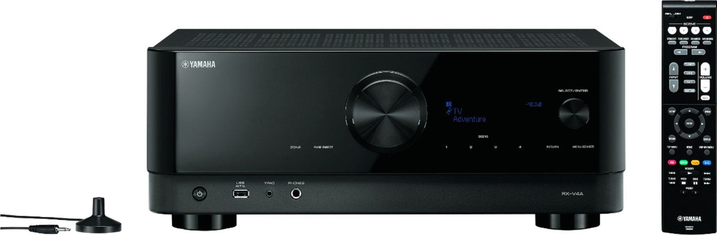 Yamaha RX - V4A 5.2 Channel 8K Home Theater AV Receiver - electronicsexpo.com - Home Theater Receivers