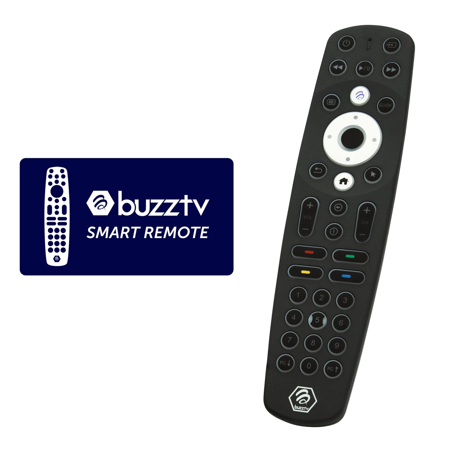 BuzzTV U5 2023 Android 11 TV Box, S905X4 Quad-Core 64-bit Cortex-A55 Processor, 4GB DDR RAM, 128GB eMMC Storage, 4K UHD Streaming, 6th Generation Wireless AX