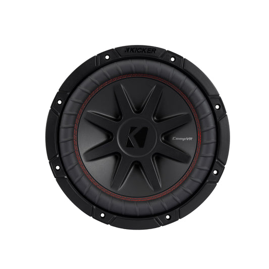 Kicker CompVR 52CVR104 CompVR 10" Subwoofer with Dual 4-ohm Voice Coils