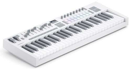 Novation Launchkey 49 MK4 White USB MIDI Keyboard Controller