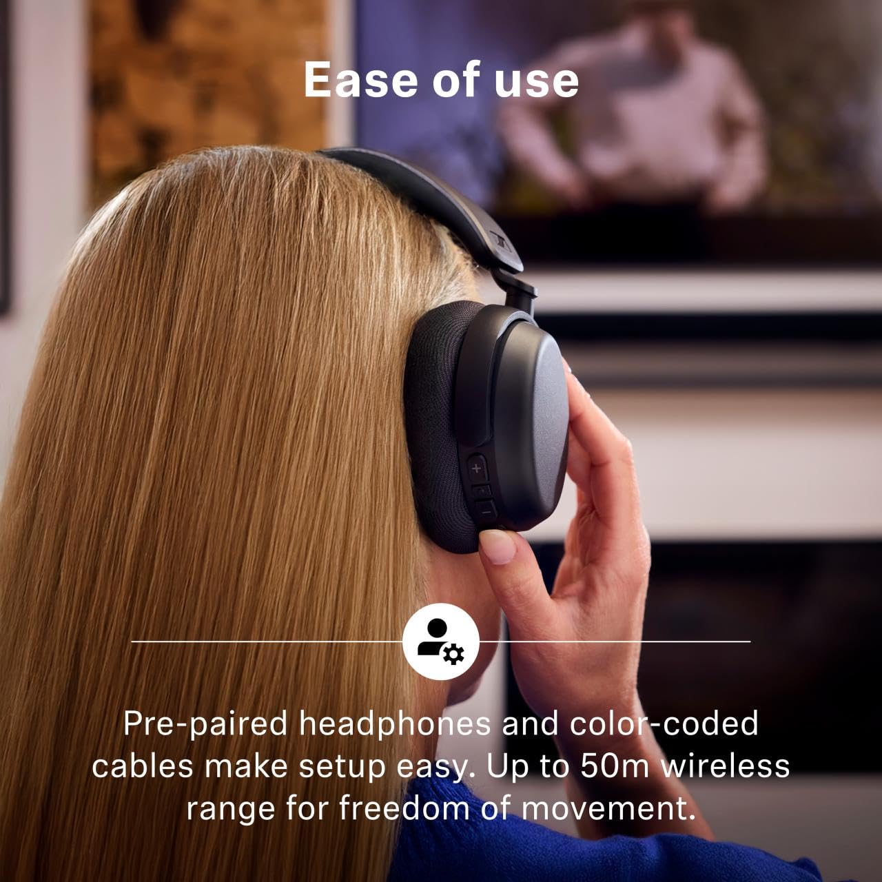 Sennheiser RS 275 Wireless TV Headphone System with BTA1 Bluetooth Auracast Transmitter