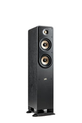 Polk Signature Elite ES50 Tower Speaker - Hi-Res Certified, Dolby Atmos Speakers & DTS:X Compatible, 1" Tweeter & (2) 5.25" Woofers, Power Port Technology for Effortless Bass, Stunning Black