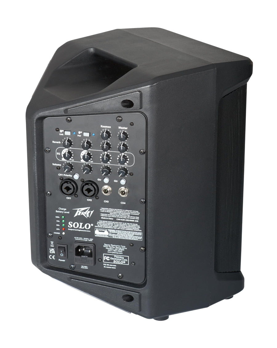 Peavey Solo Battery-Powered PA System with Bluetooth