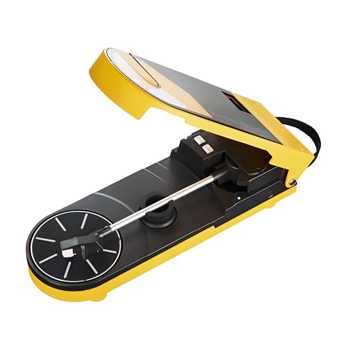 Audio Technica AT-SB727 Sound Burger Portable Turntable with Bluetooth (Yellow)
