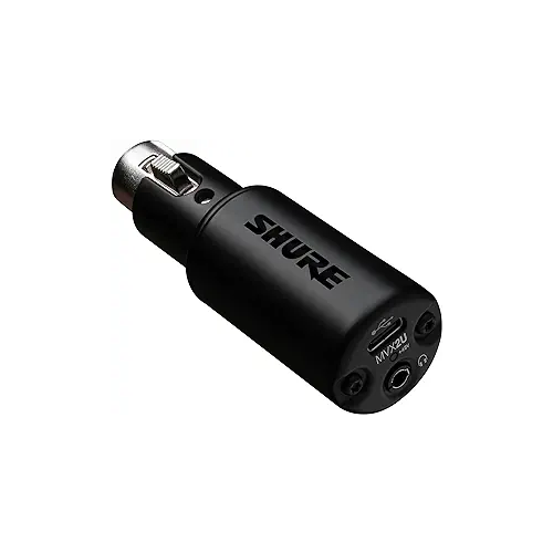 Xlr To Usb Preamplificatore Shure MVX2U Interfaccia Audio Digitale - Preamplificatore XLR-USB Con 48V Phantom Focusrite Scarlett 2i2