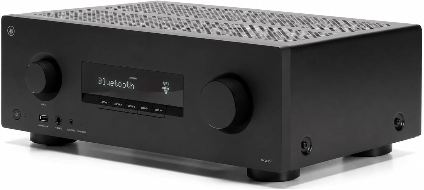 Yamaha RX300A 5.2 AV Receiver with Klipsch Speaker Bundle