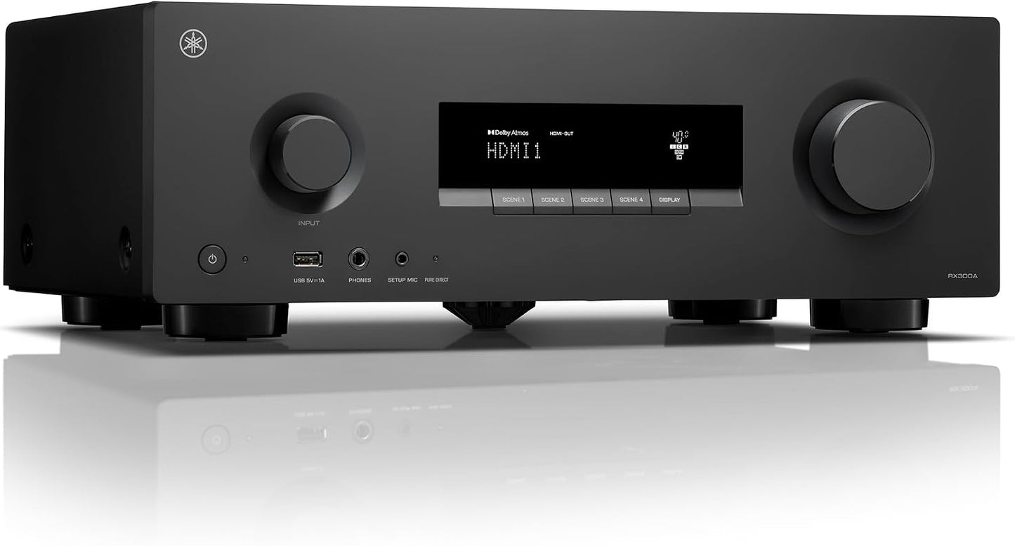 Yamaha RX300A 5.2 AV Receiver with Klipsch Speaker Bundle