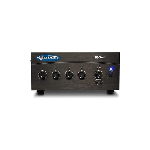 Crown 160MA Four-input, 60-Watt Mixer/Amplifier - Misc - electronicsexpo.com