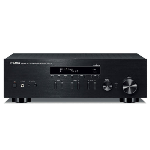 Yamaha RN303BL Stereo Receiver With Wi-Fi Bluetooth & Phono Black (Certified Refurbished)