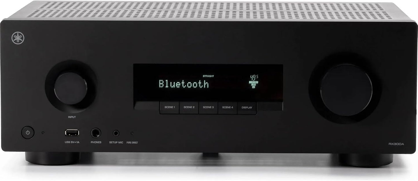 Yamaha RX300A 5.2 AV Receiver with Klipsch Speaker Bundle