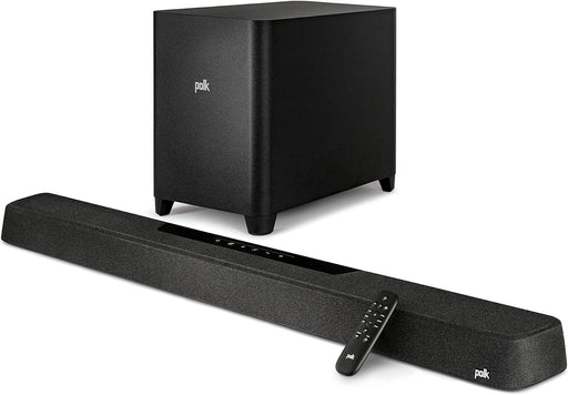 Polk Audio MagniFi Max AX 5.1.2 Channel Sound Bar with 10" Wireless Subwoofer (2022 Model)