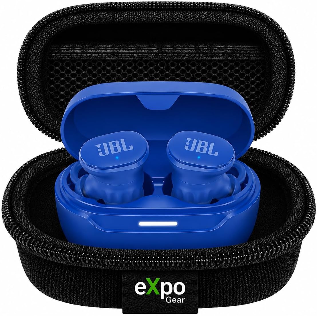 JBL Endurance Race 2 True Wireless Sports Earbuds with Hard Case Blue (Bundle)