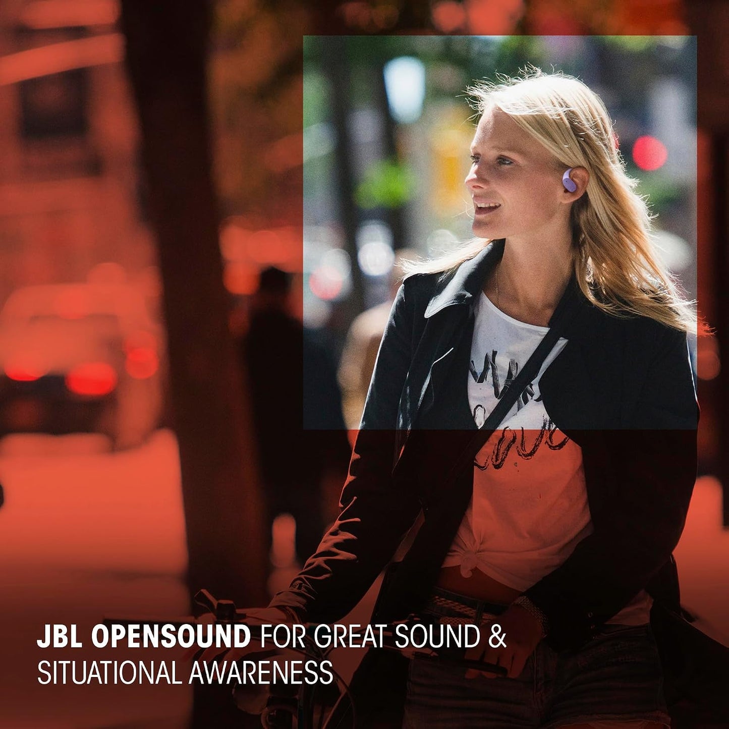 JBL Sense Lite Open-Ear True Wireless Headphones with Case