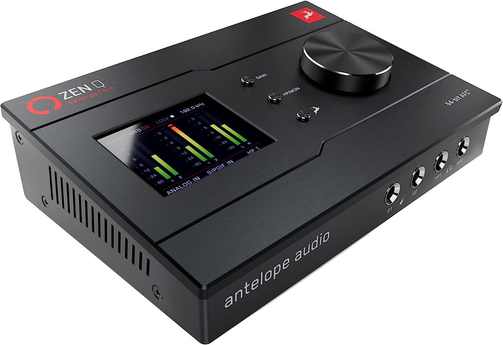 Antelope Audio Zen Q Synergy Core 14x10 Bus-Powered USB-C Audio Interface with Onboard Real-Time Effects
