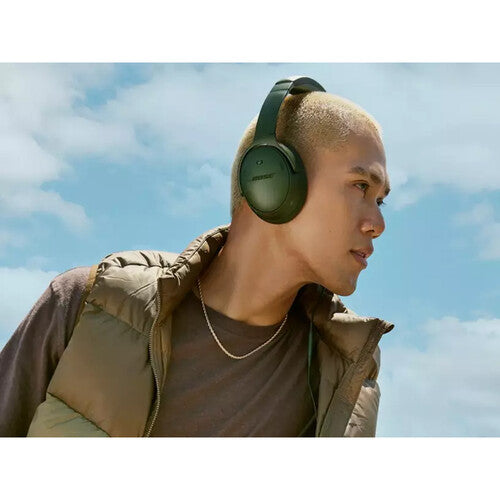 Bose QuietComfort Wireless Over-Ear Active Noise-Canceling Headphones (Black)