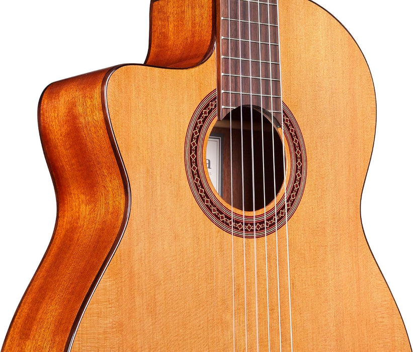 Cordoba C5CE CD Lefty Cutaway AcousticElectric Nylon String Guitar