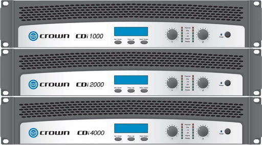 Crown CDi 4000 Two-Channel, 1200-Watt @ 4Ω, 70V/140V Power Amplifier