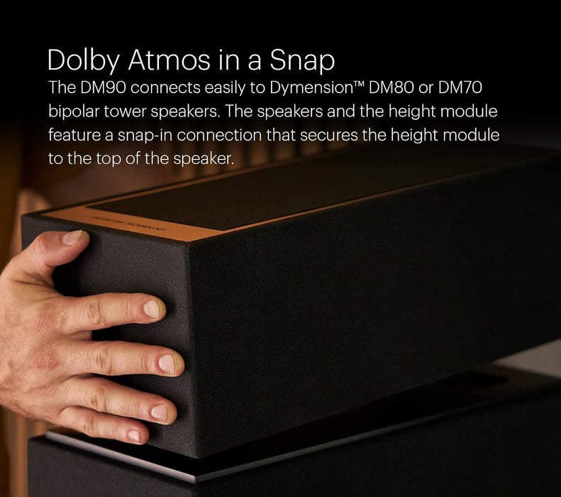 Definitive Technology Dymension DM90 Add-On Dolby Atmos Speaker Modules for DM70 and DM80 Towers (Pair)