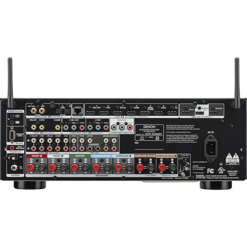 Denon AVR-X3400H 7.2-Channel Network A/V Receiver